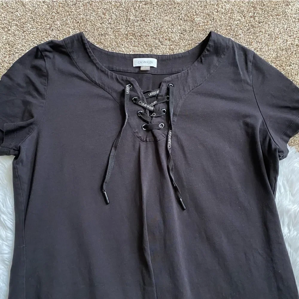 Calvin Klein Dress‎ Black Womens Size Medium Large